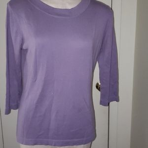 Dressbarn 3/4 sleeve Sweater